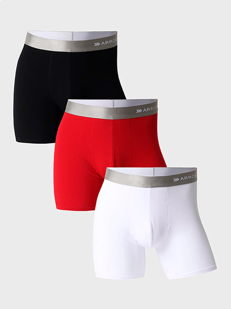 PACK 3 BÓXERS ALGODÓN HOMBRE ARROW MULTICOLOR BOD3003 - 1