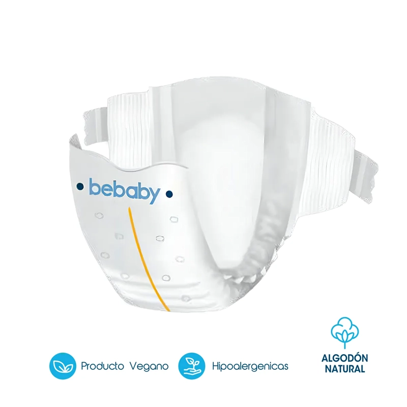 PAÑALES BEBESIT BABY PREMIUM G 72U HIPOALERGENICO - 4
