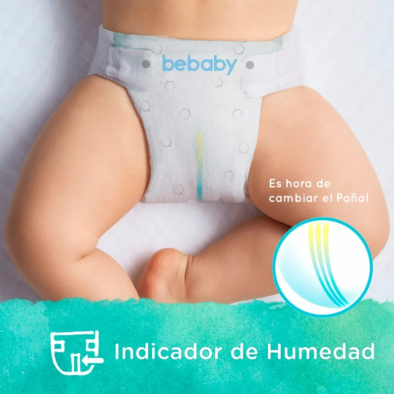 PAÑALES BEBESIT BABY PREMIUM P 80U HIPOALERGENICO - 7