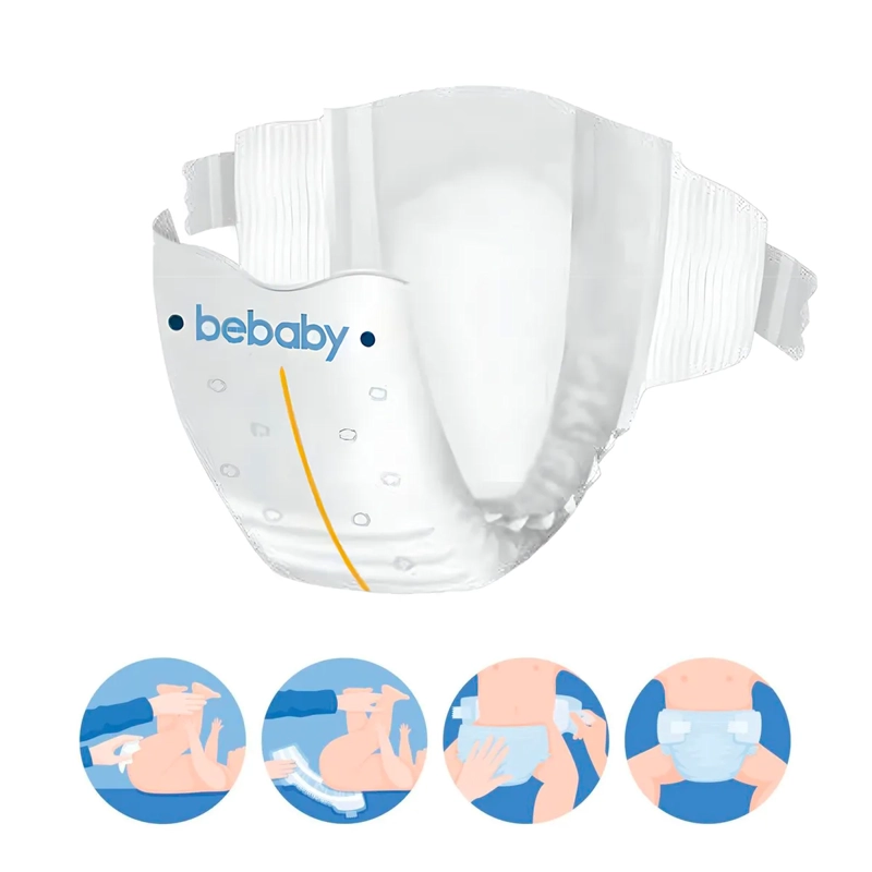 PAÑALES BEBESIT BABY PREMIUM XXG 56U HIPOALERGENICO - 5
