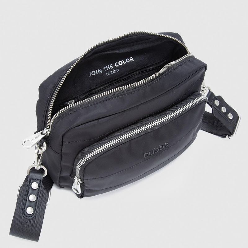 MINI CARTERA BUBBA VICTORIA BLACK - 5