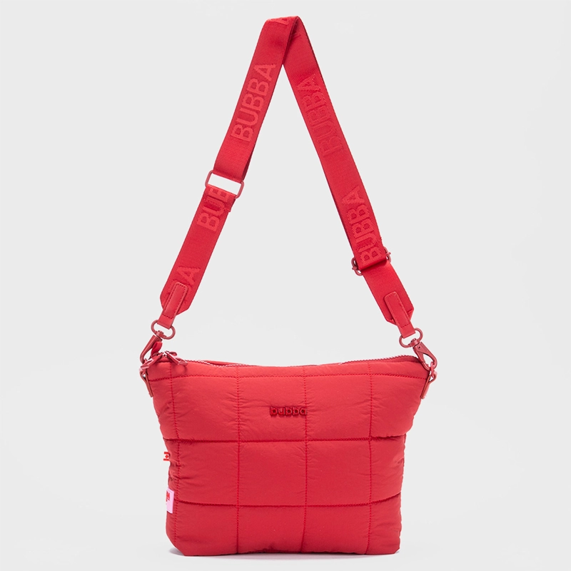 CARTERA BUBBA PUFFER RED - 1