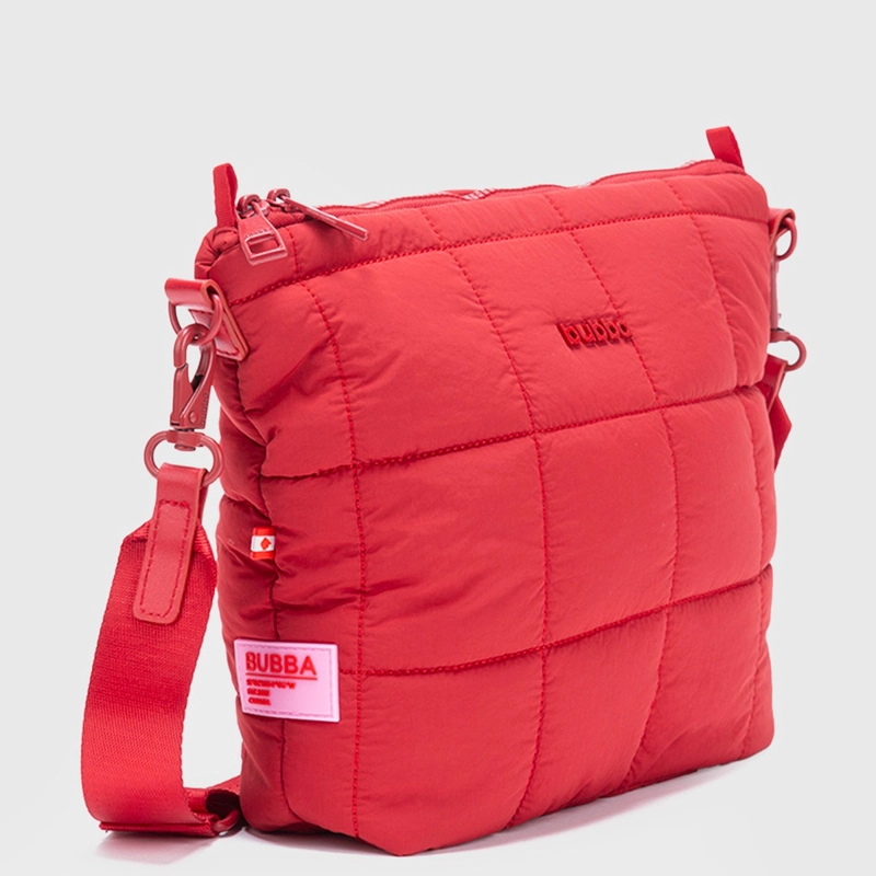 CARTERA BUBBA PUFFER RED - 3