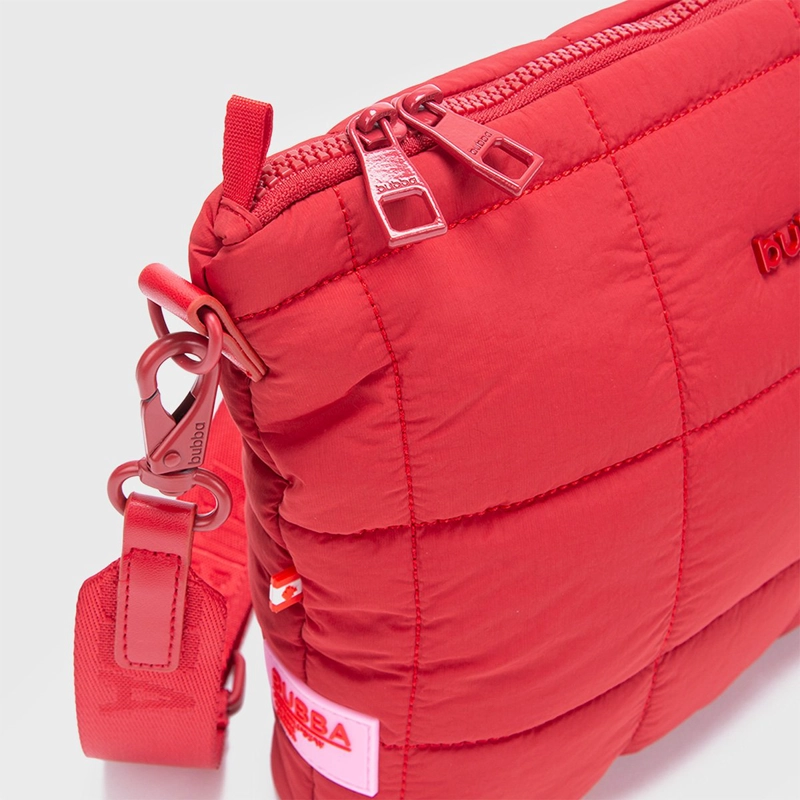CARTERA BUBBA PUFFER RED - 7