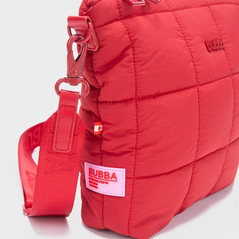 CARTERA BUBBA PUFFER RED - 8