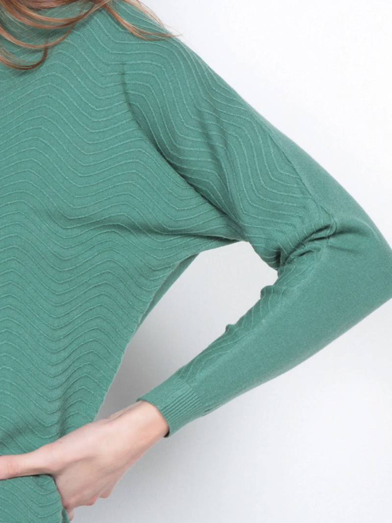 SWEATER MUJER WADOS MANGA LARGA ESCOTE BOTE - 7