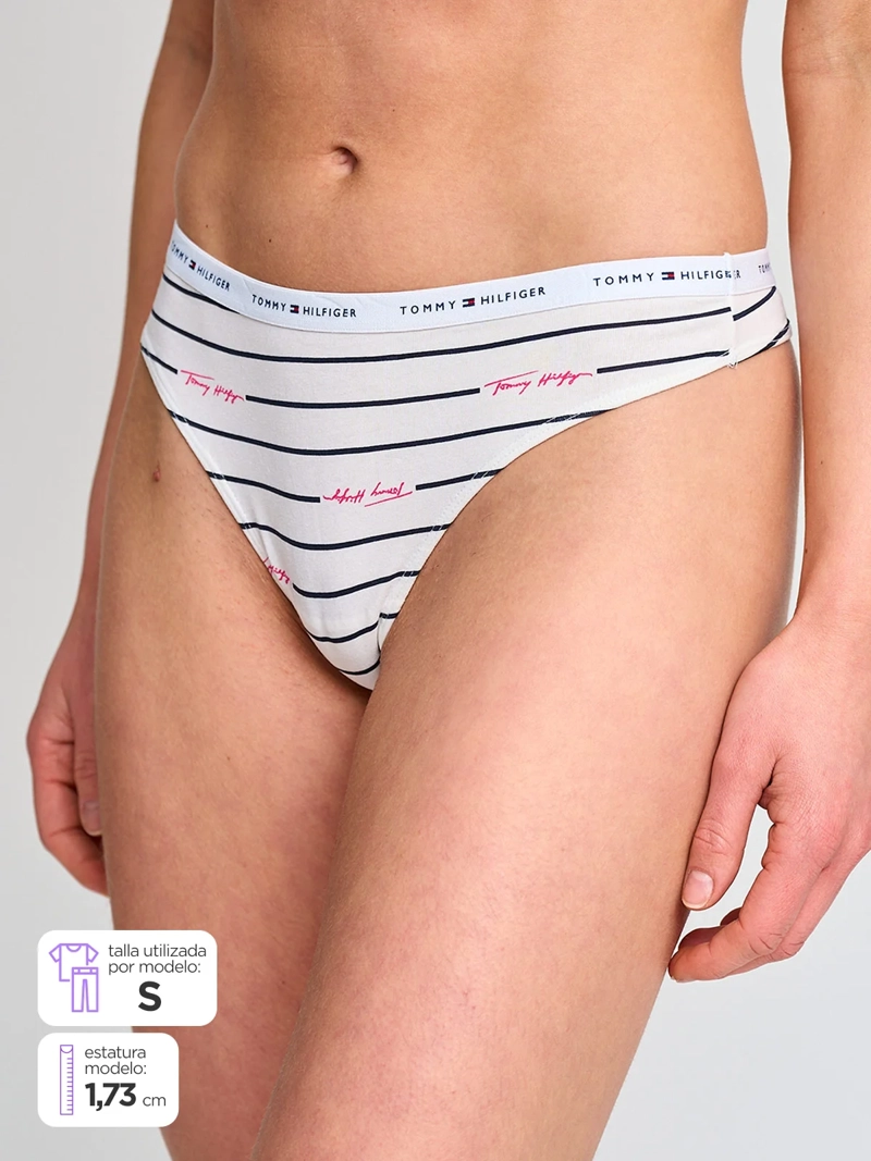 CALZÓN MUJER TOMMY HILFIGER COLALESS - 1