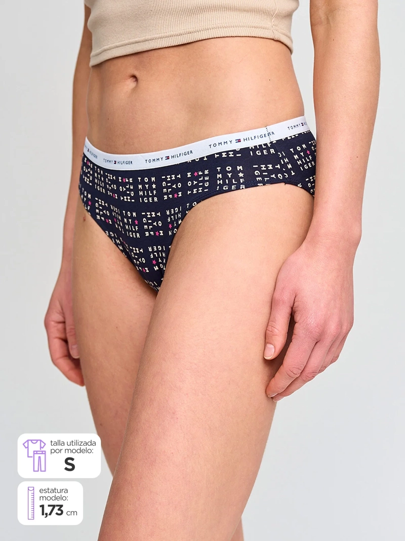 CALZÓN MUJER TOMMY HILFIGER COLALESS - 1