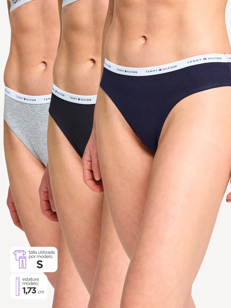 PACK CALZONES MUJER TOMMY HILFIGER PANTALETAS - 1