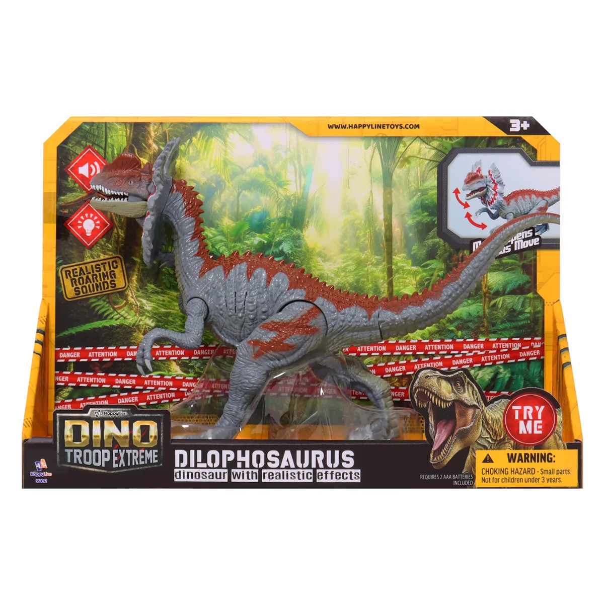 DINOSAURIO LUZ Y SONIDO ASST PRIME - 13
