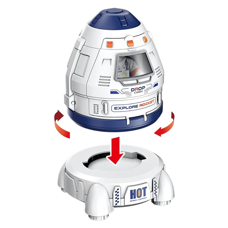 SET ESPACIO CAPSULA CON ASTRONAUTA - 3