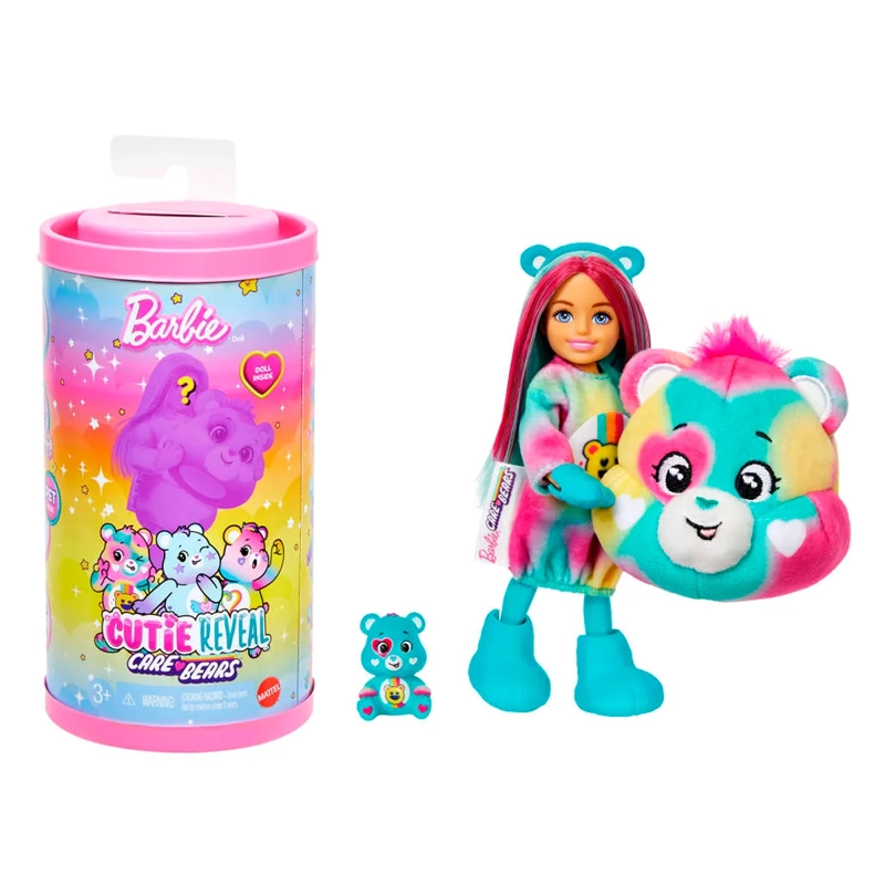 BARBIE CUTIE REVEAL MUÑECA CHELSEA OSITOS CARIÑOSITOS COLORIDOS SORPRESA - 3