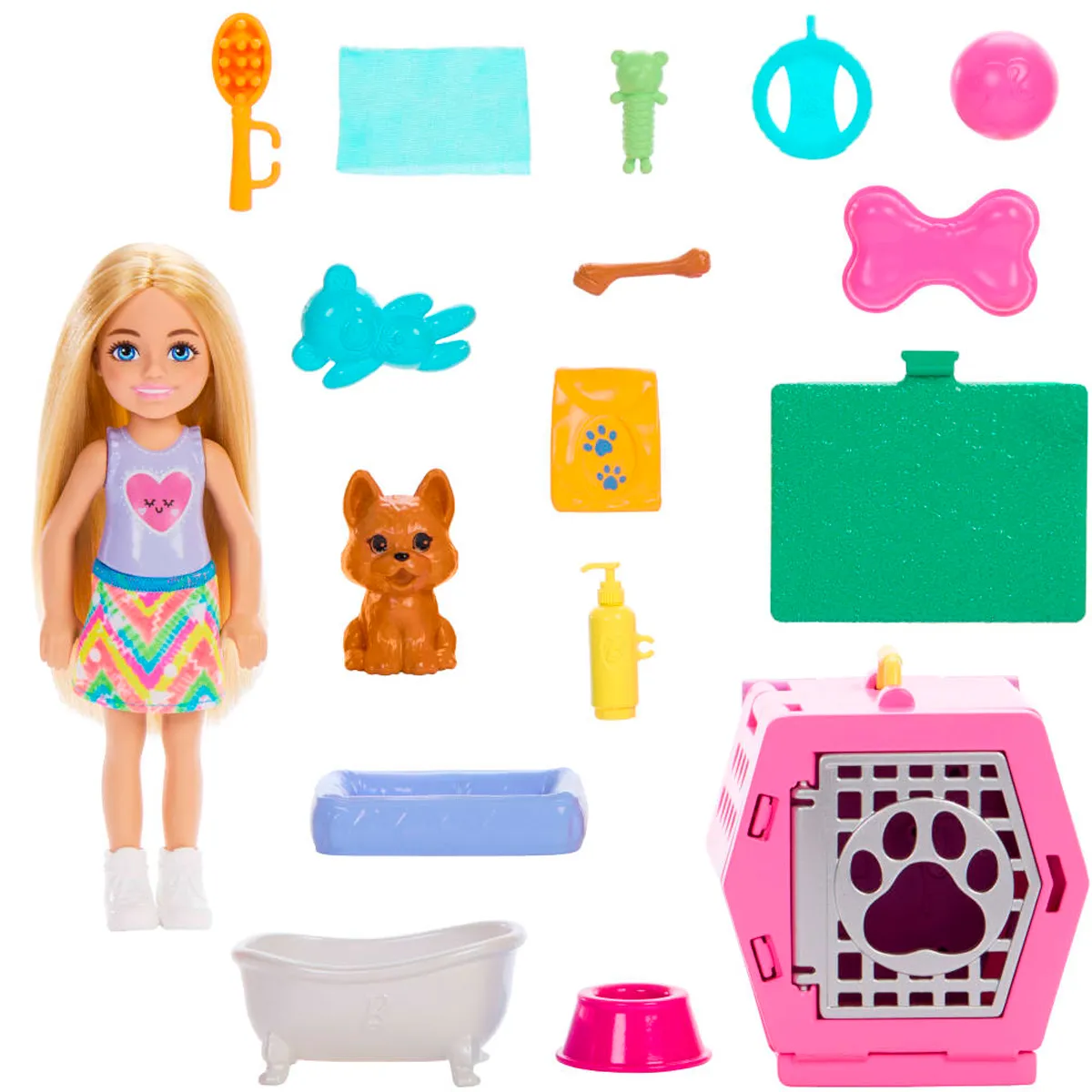 BARBIE SET DE JUEGO CHELSEA FIESTA DE PERRITOS - 4