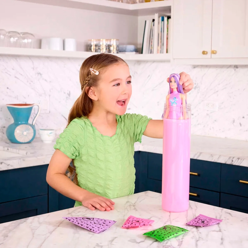 BARBIE COLOR REVEAL MUÑECA ANIMALITOS CON GLOBOS - 3