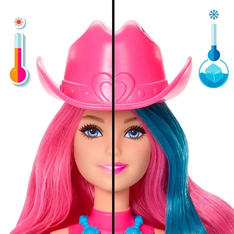MUÑECA BARBIE COLOR REVEAL MODA DISCO SORPRESA MODELO ALEATORIO - 4