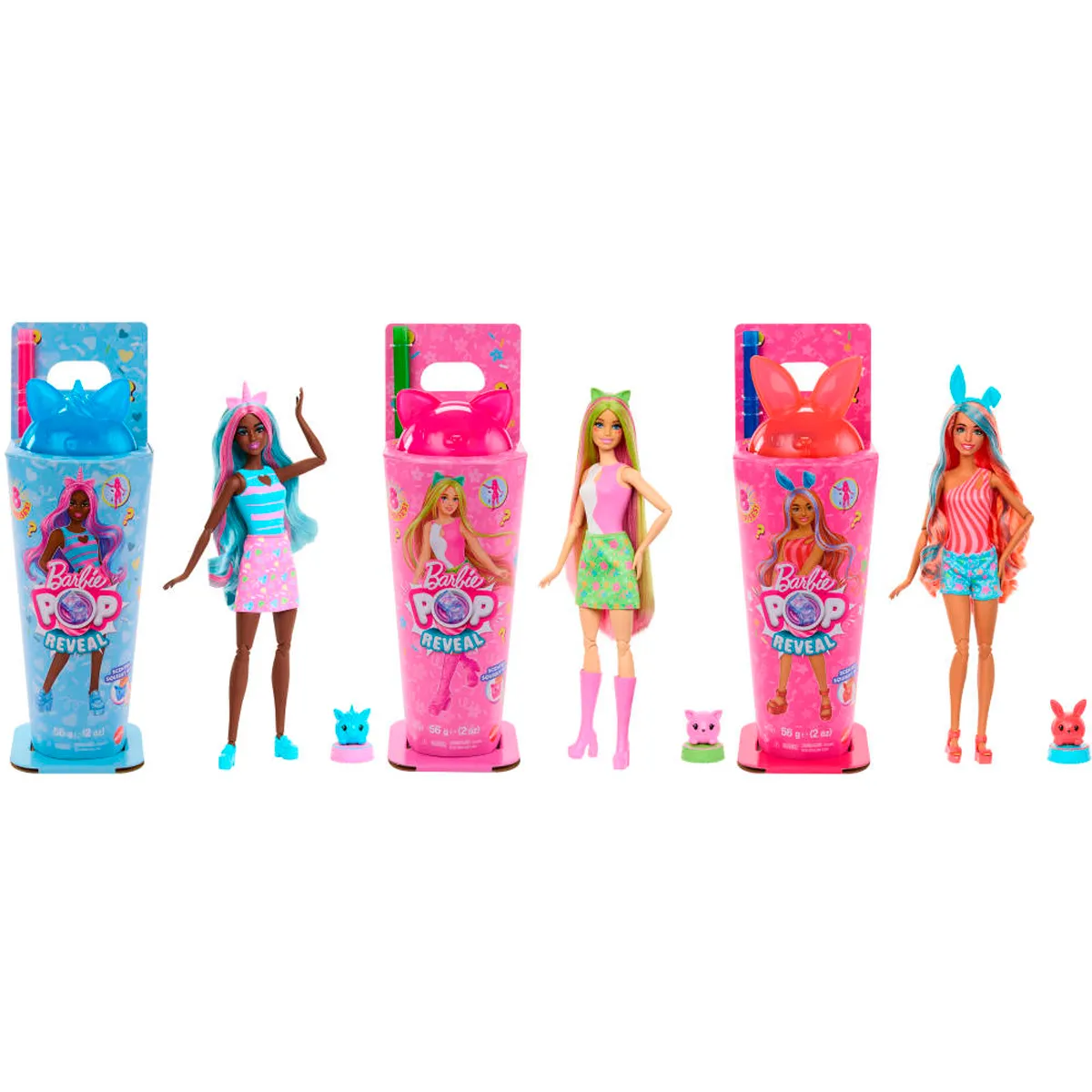 Barbie Cutie Reveal Knuffel Serie Lammetje Met 10 Verrassingen - JJP66