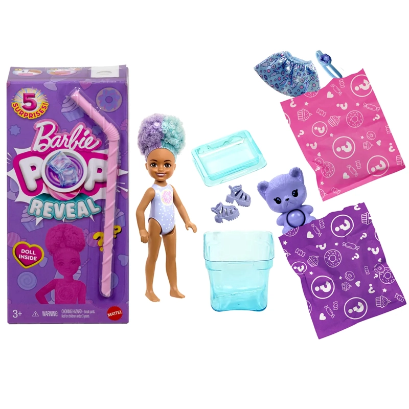 BARBIE POP REVEAL MUÑECA CHELSEA DULCES SORPRESAS - 2
