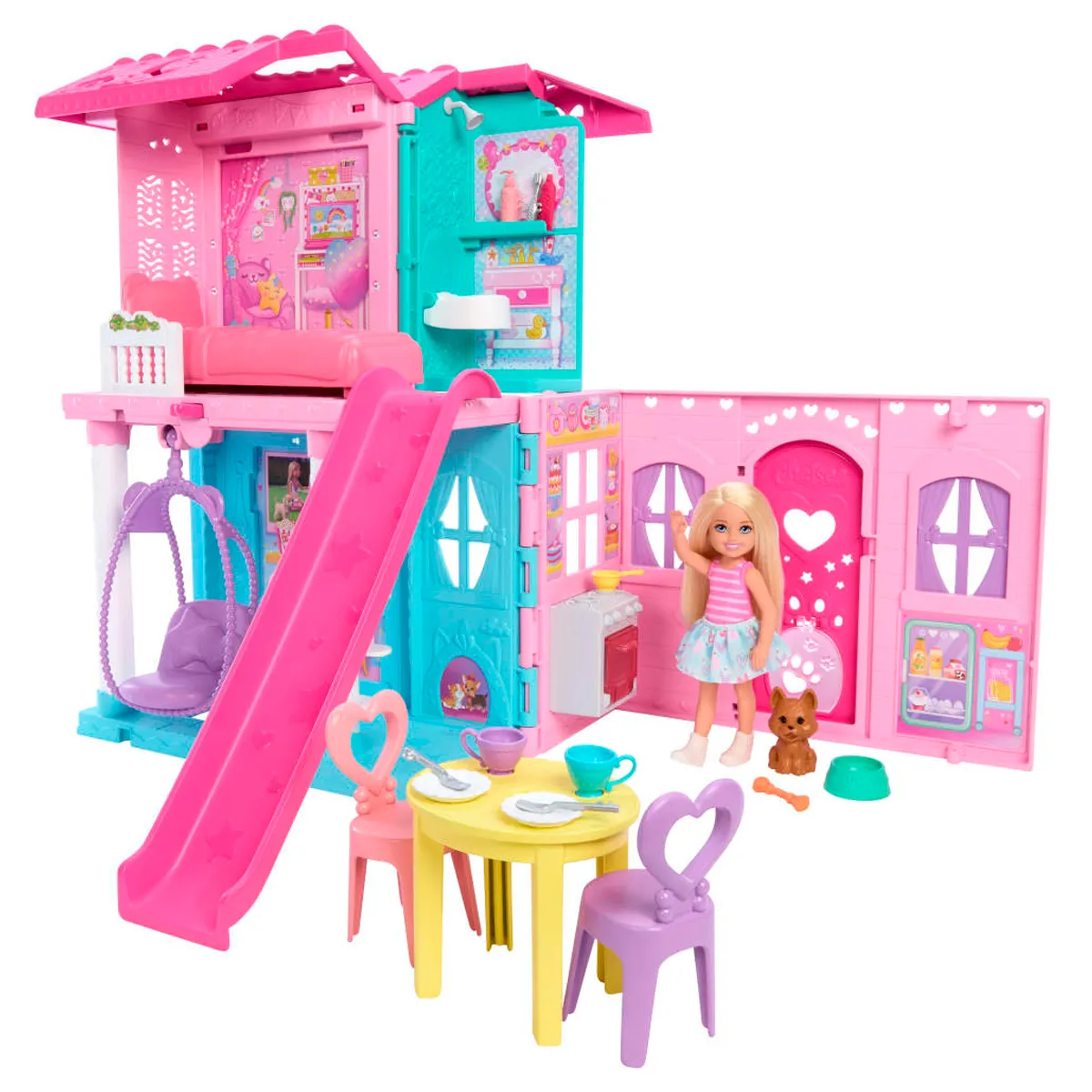 BARBIE CASA DE MUÑECAS CASA TRANSFORMABLE DE CHELSEA - 2