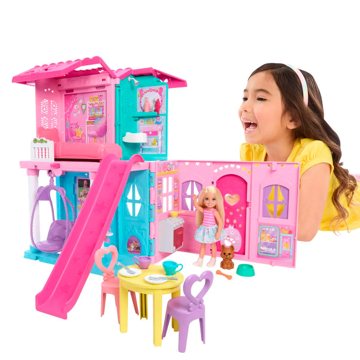 BARBIE CASA DE MUÑECAS CASA TRANSFORMABLE DE CHELSEA - 3