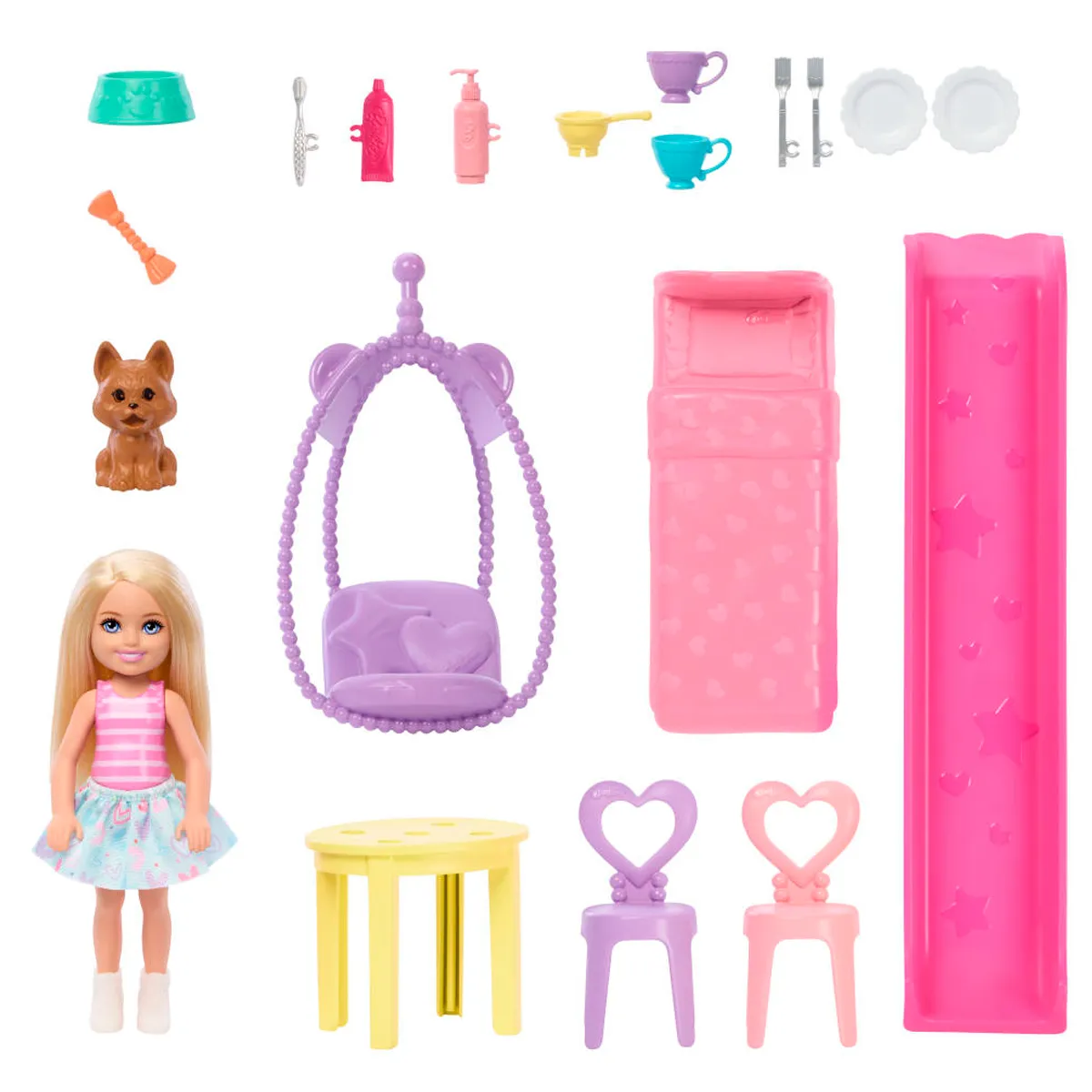 BARBIE CASA DE MUÑECAS CASA TRANSFORMABLE DE CHELSEA - 5