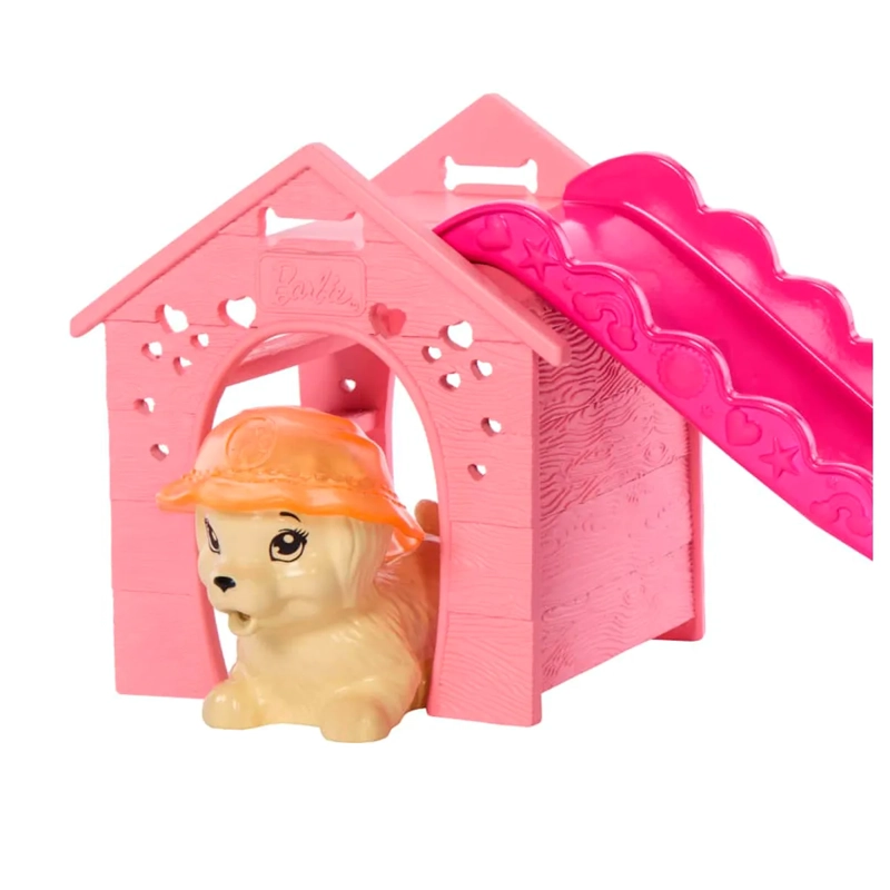 BARBIE SET DE JUEGO FIESTA EN LA PISCINA CON PERRITOS - 5