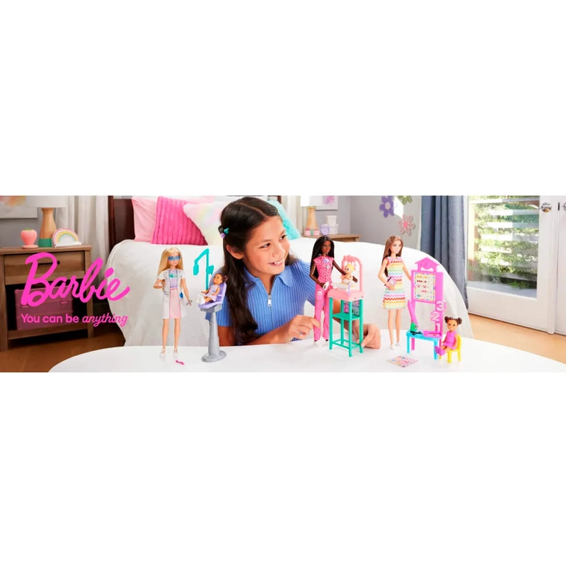 BARBIE PROFESIONES SET DE JUEGO CON MUÑECA SORPRESA - 2