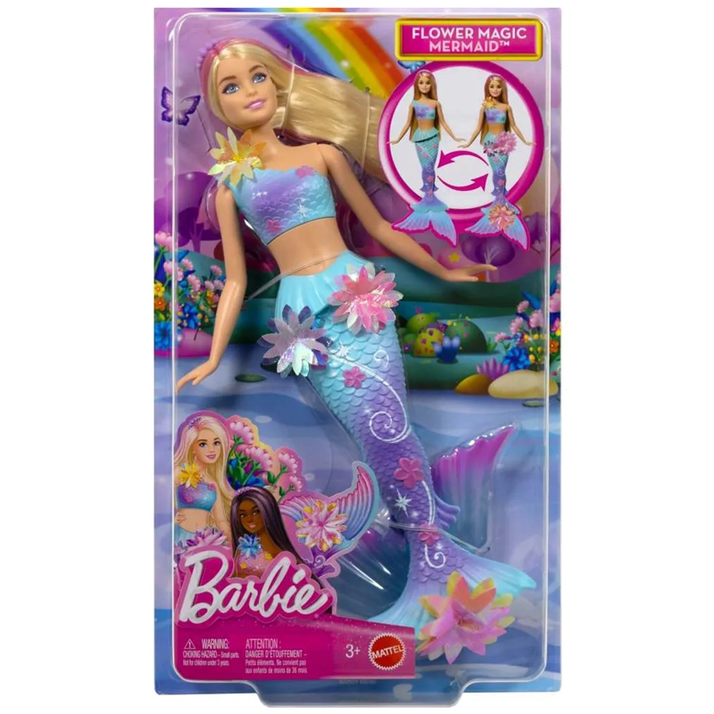 BARBIE FANTASÍA MUÑECA SIRENA CON TRANSFORMACIÓN  - 1