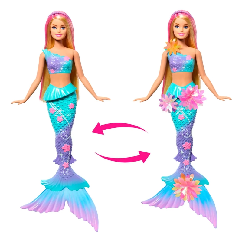BARBIE FANTASÍA MUÑECA SIRENA CON TRANSFORMACIÓN  - 3