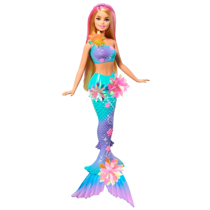 BARBIE FANTASÍA MUÑECA SIRENA CON TRANSFORMACIÓN  - 4