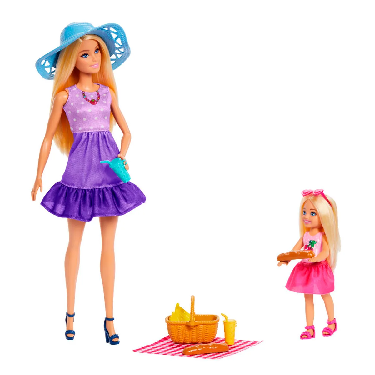 BARBIE SET DE JUEGO PICNIC CON CHELSEA - 1