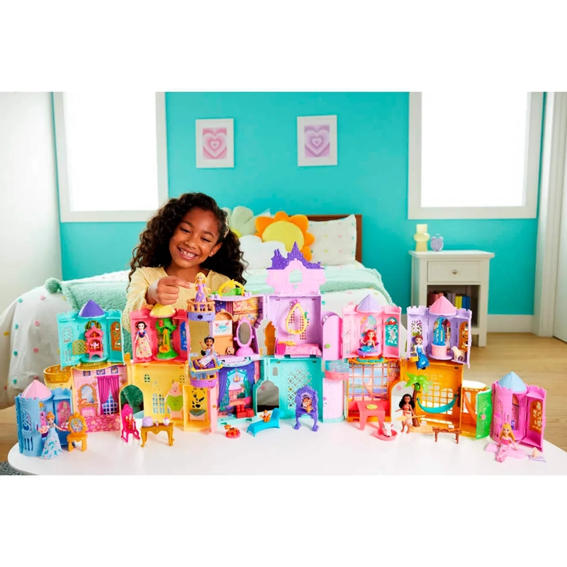 DISNEY PRINCESA CASA DE MUÑECAS CASTILO DE MOANA APILABLE - 6