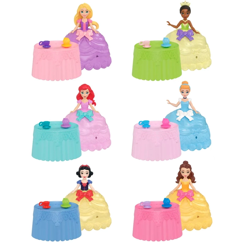 DISNEY PRINCESA MUÑECA CUPCAKE TRANSFORMABLE A FALDA - 1