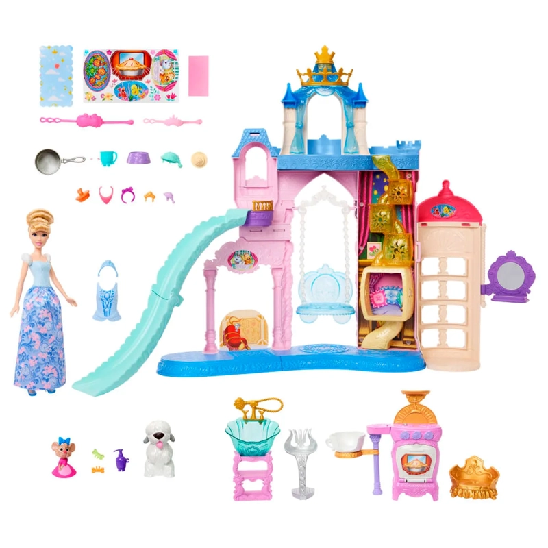 DISNEY PRINCESA SET DE JUEGO PALACIO DE ANIMALITOS  - 1