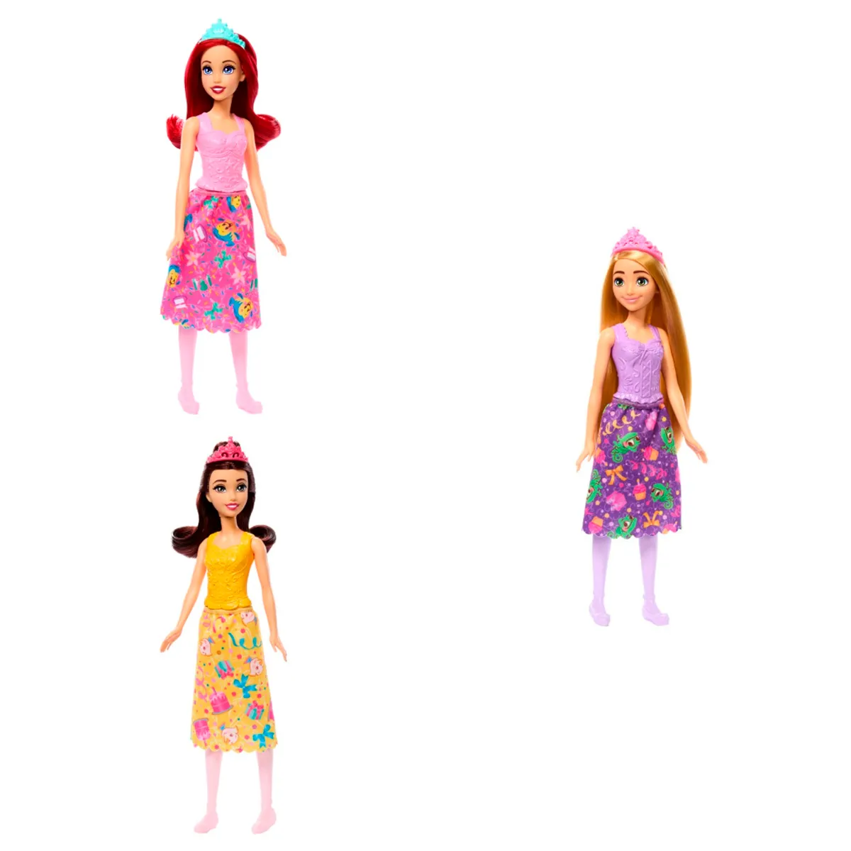 DISNEY PRINCESA MUÑECA VESTIDO DE FIESTA SORPRESA - 1