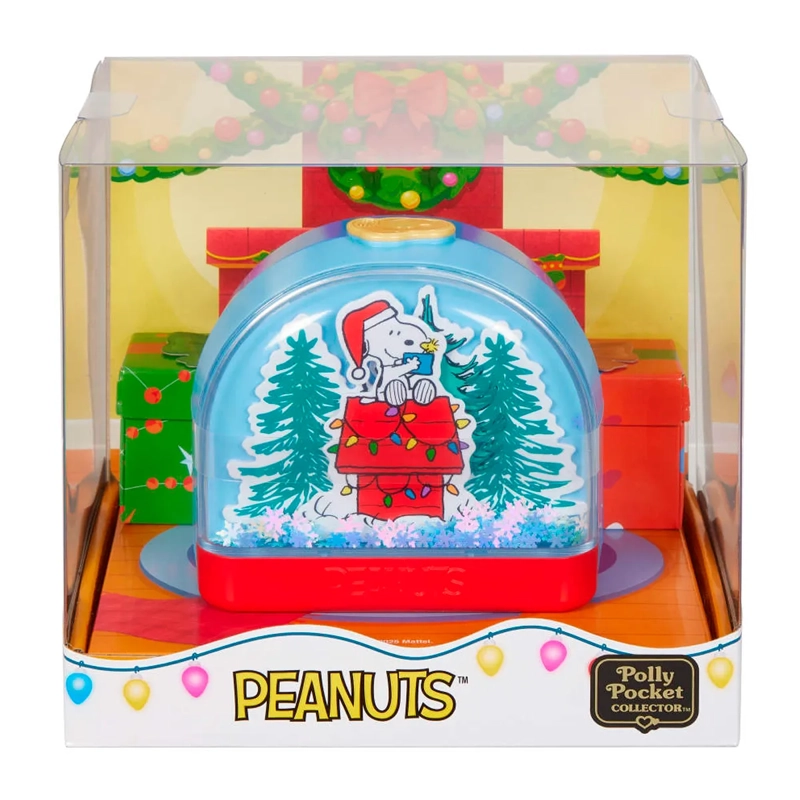 POLLY POCKET COLLECTOR SET DE COLECCIÓN COMPACTO PEANUTS HOLIDAY  - 1
