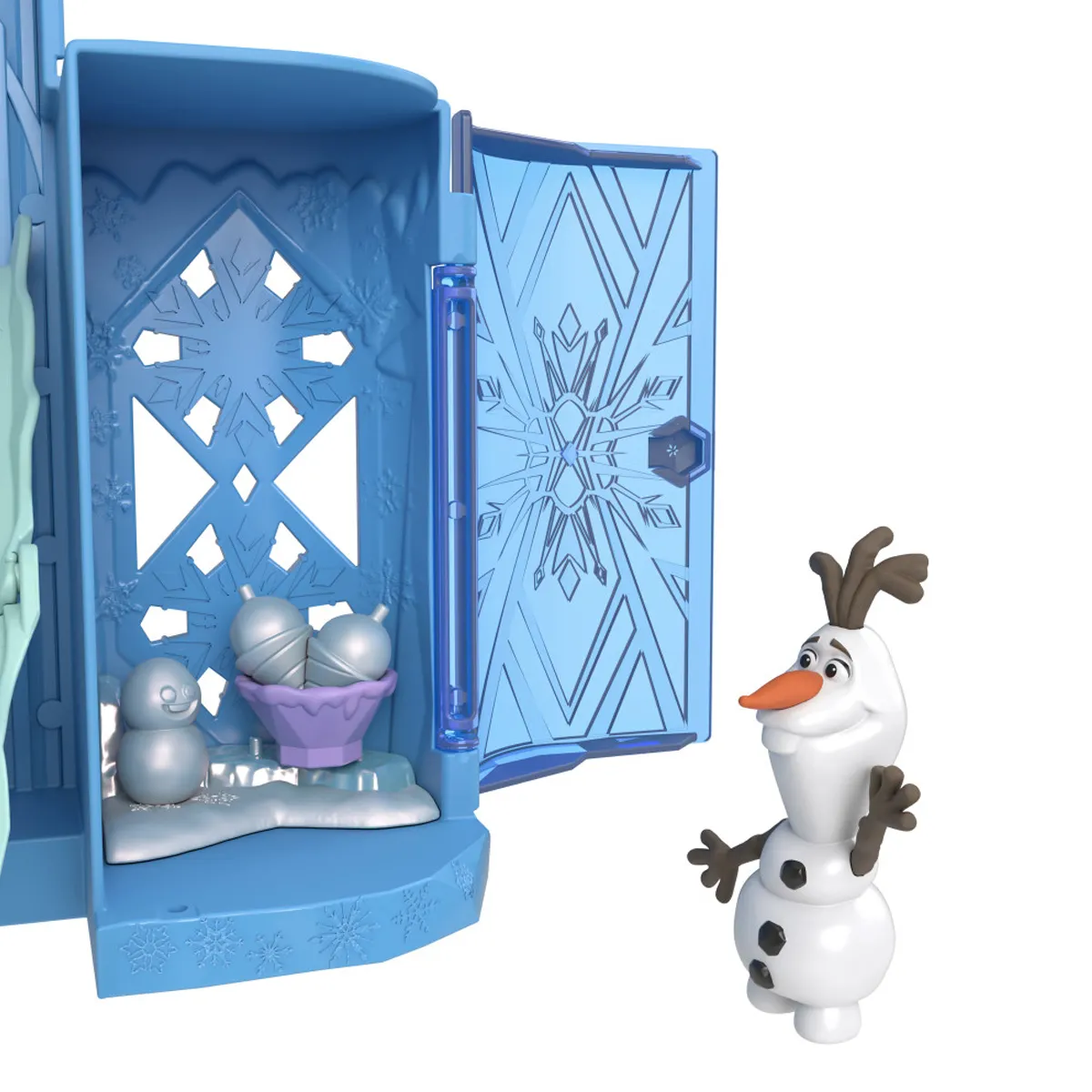 MUÑECA DISNEY PRINCESAS CASA DE S CASTILLO DE ELSA APILABLE - 6