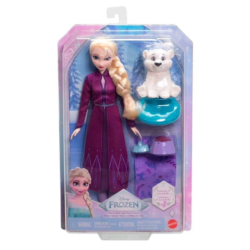 DISNEY FROZEN SET DE JUEGO ELSA CON OSO BEBÉ - 1
