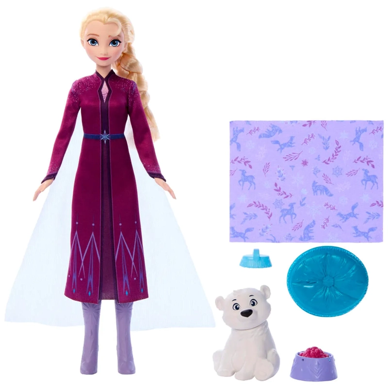 DISNEY FROZEN SET DE JUEGO ELSA CON OSO BEBÉ - 5