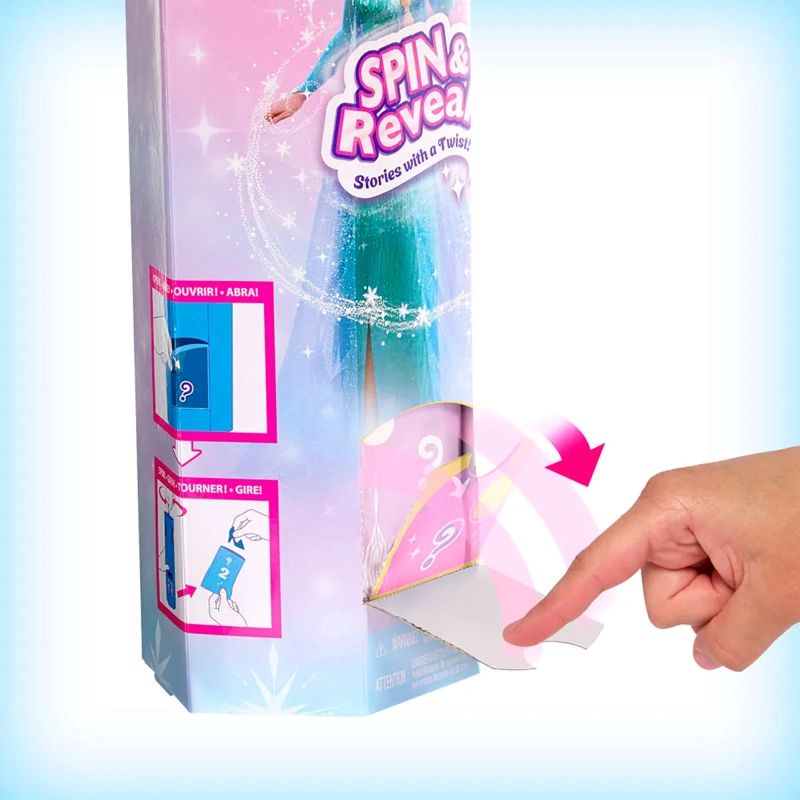 MUÑECA DISNEY PRINCESAS SPIN AND REVEAL ELSA - 6