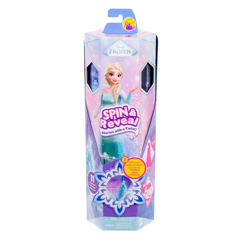 MUÑECA DISNEY PRINCESAS SPIN AND REVEAL ELSA - 9