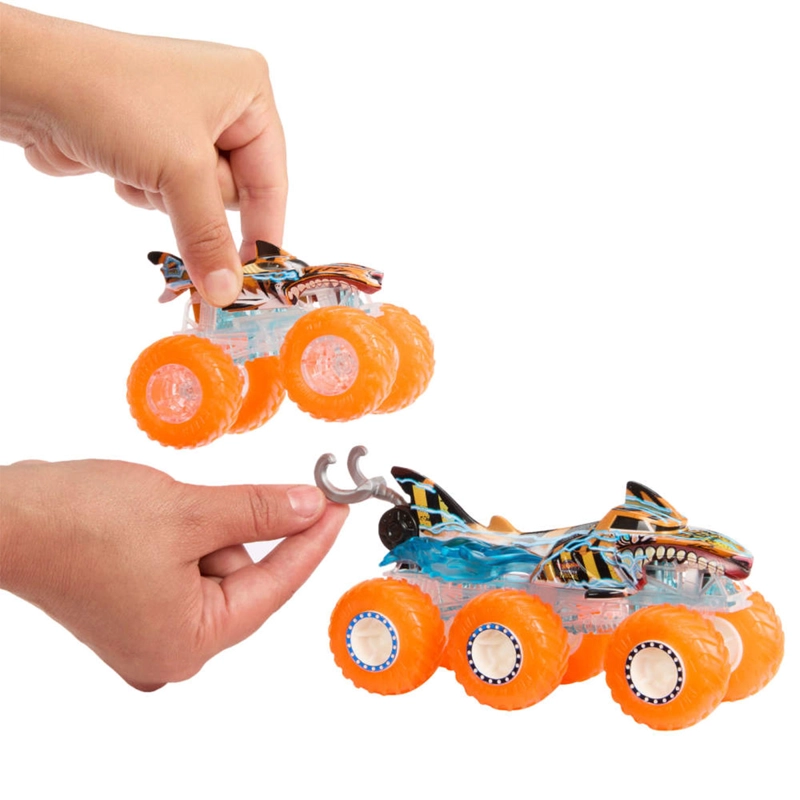 HOT WHEELS MONSTER TRUCKS VEHÍCULO DE JUGUETE CAMIÓN ENERGÍA DE DEMOLICIÓN Y BIG RIG MULTIPACK - 5