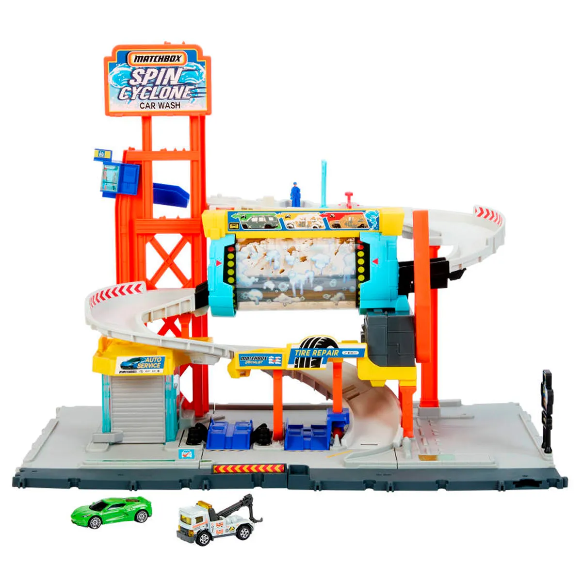MATCHBOX SET DE JUEGO SET SÚPER AUTO CENTER - 2