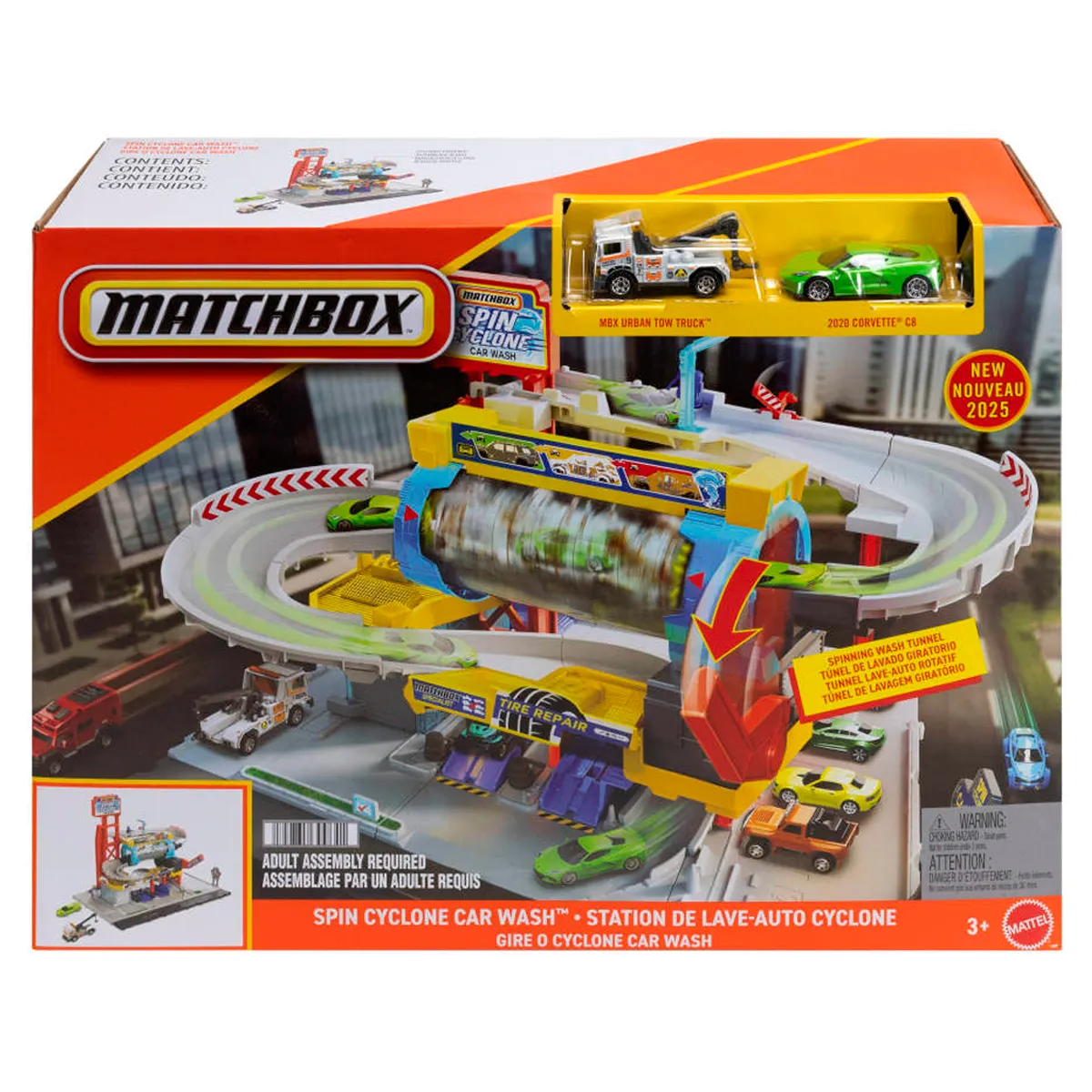 MATCHBOX SET DE JUEGO SET SÚPER AUTO CENTER - 7