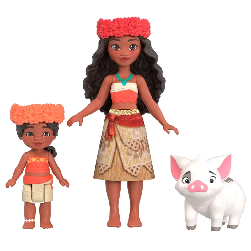 MOANA 2 SET DE JUEGO HOGAR DE MOANA Y SIMEA CON PUA Y ACCESORIOS - 6