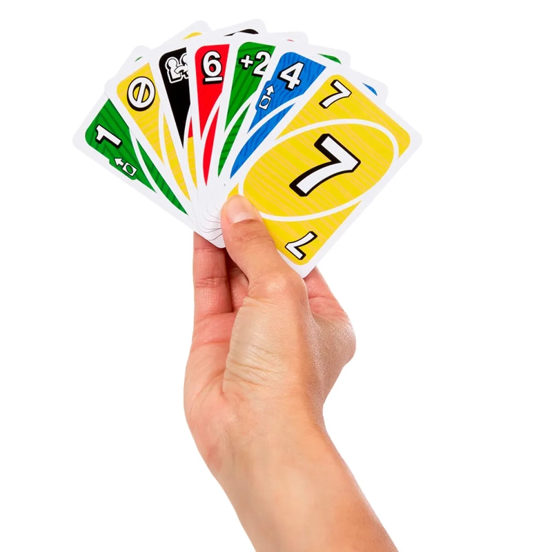 JUEGO DE CARTAS MATTEL UNO TEAMS PARA NIÑOS - 7