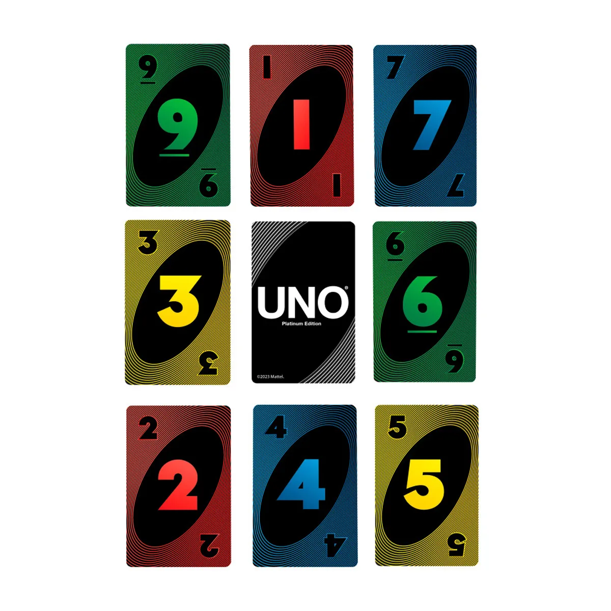 UNO CARTAS PLATINUM CON ACABADO PREMIUM 7+ AÑOS MATTEL - 5
