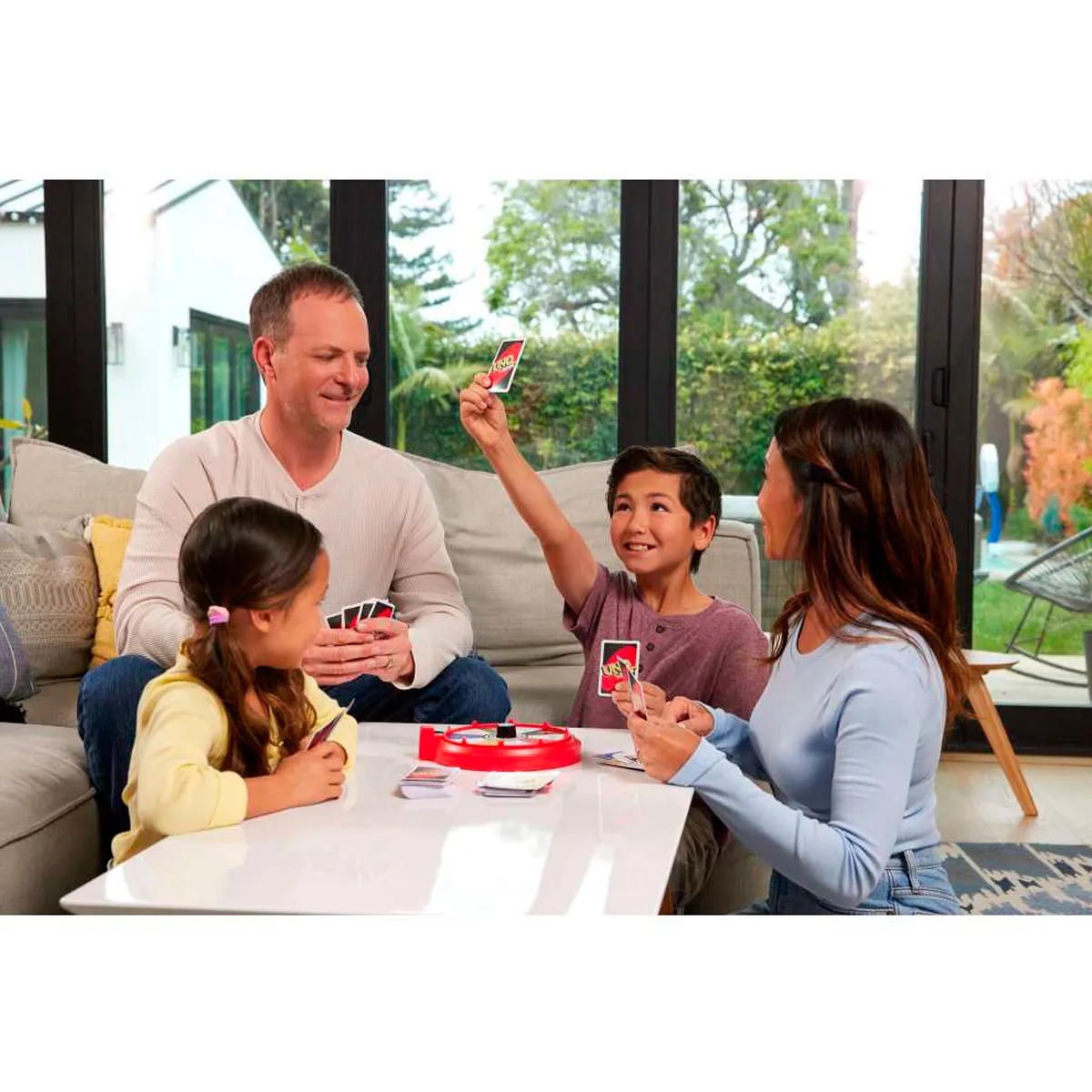 UNO JUEGO DE MESA SPIN NUEVA EDICIÓN PARA NIÑOS - 2