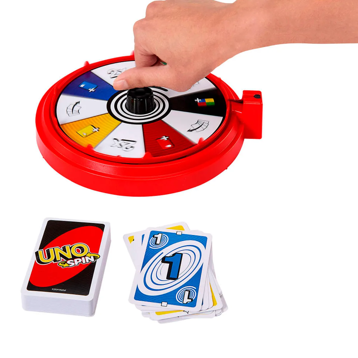 UNO JUEGO DE MESA SPIN NUEVA EDICIÓN PARA NIÑOS - 4