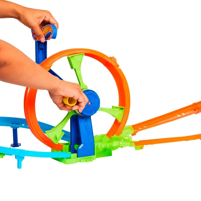 HOT WHEELS ACTION PISTA DE JUGUETE DESAFÍO TURBINA DE ACCIÓN - 3