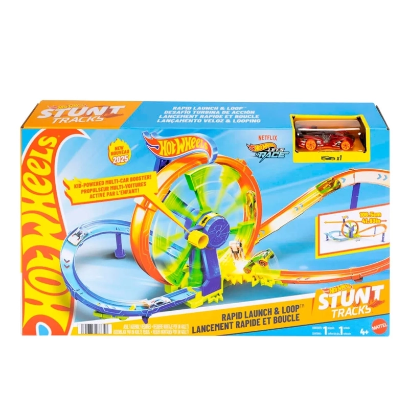 HOT WHEELS ACTION PISTA DE JUGUETE DESAFÍO TURBINA DE ACCIÓN - 7